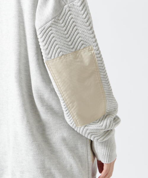 AVIREX(アヴィレックス)の「NEW BACK V NECK CARDIGAN/ バックVネックカーディガン(カーディガン/ボレロ・レディース・オリーブ系/ブルー/その他5・F)」の7枚目の写真