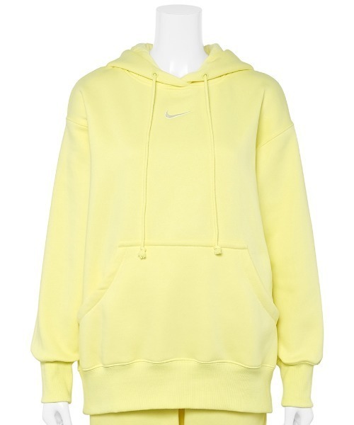 NIKE(ナイキ)の「【NIKE meets emmi】ナイキ ウィメンズ NSW スタイル フリース プルオーバー L/S フーディー O(パーカー・レディース・イエロー・SMALL/MEDIUM)」の8枚目の写真