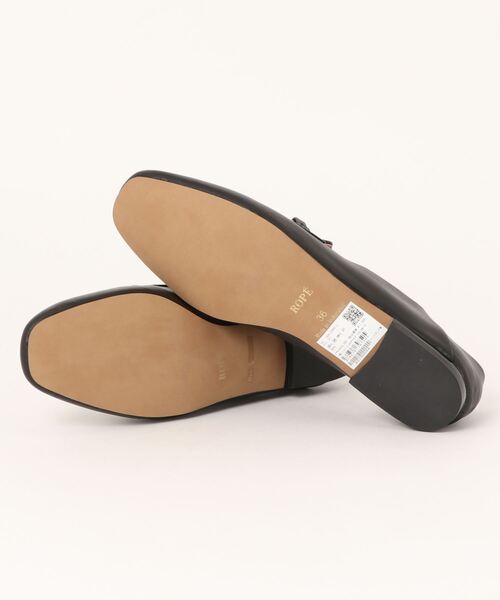 ROPE'（ロペ）の「【高評価】定番ソフトレザービットローファー（ローファー・レディース・ブラック/ダークブラウン/ベージュ系その他・36/36.5/37/37.5/35.5）」の4枚目の写真