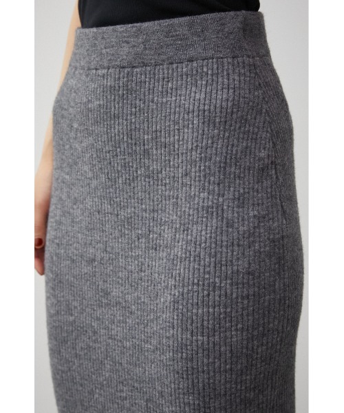 RIB KNIT TIGHT SKIRT/リブニットタイトスカート（スカート）｜AZUL BY