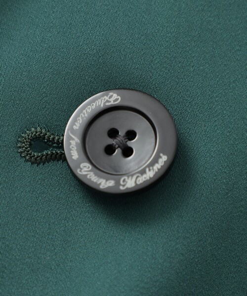 Education from Youngmachines（エデュケーションフロムヤングマシーン）の「【Education from Youngmachines】シルクブレード ジャケット（テーラードジャケット・メンズ・グリーン系その他2/ブラック・S/L/M）」の13枚目の写真