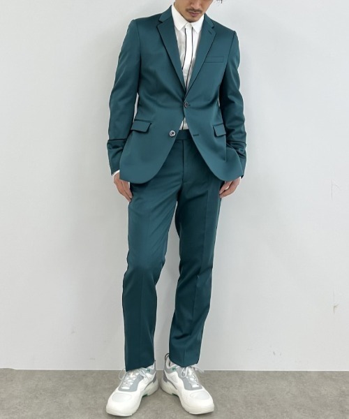 Education from Youngmachines（エデュケーションフロムヤングマシーン）の「【Education from Youngmachines】シルクブレード ジャケット（テーラードジャケット・メンズ・グリーン系その他2/ブラック・S/L/M）」の4枚目の写真