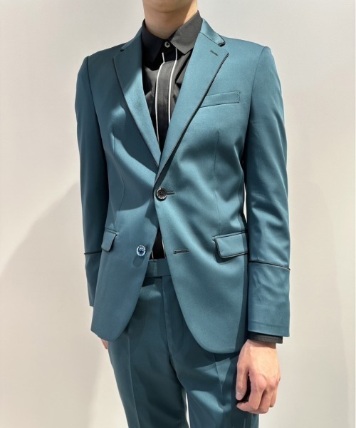 Education from Youngmachines（エデュケーションフロムヤングマシーン）の「【Education from Youngmachines】シルクブレード ジャケット（テーラードジャケット・メンズ・グリーン系その他2/ブラック・S/L/M）」の18枚目の写真