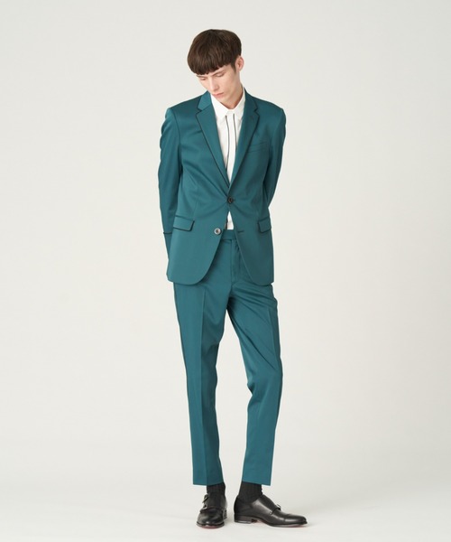 Education from Youngmachines（エデュケーションフロムヤングマシーン）の「【Education from Youngmachines】シルクブレード ジャケット（テーラードジャケット・メンズ・グリーン系その他2/ブラック・S/L/M）」の20枚目の写真