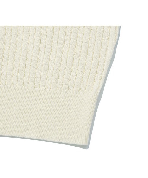セール】KIRSH CHERRY KNIT CROP SLEEVELESS/キルシー チェリー