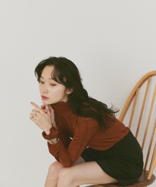 moi tytto（モイテュット）の「ハイウエストショートパンツ（その他パンツ・レディース・ブラック/ブラウン/ベージュ/ナチュラル/グレー・SMALL/MEDIUM）」の13枚目の写真