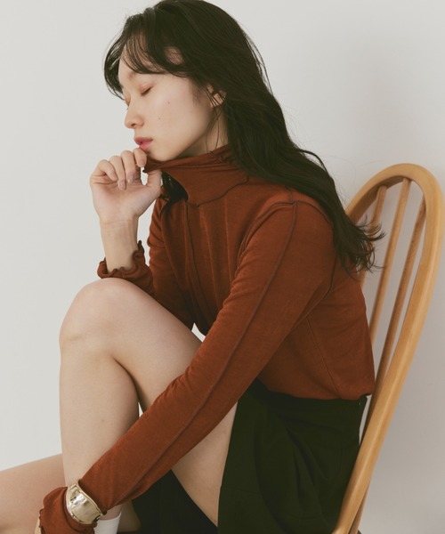 moi tytto（モイテュット）の「ハイウエストショートパンツ（その他パンツ・レディース・ブラック/ブラウン/ベージュ/ナチュラル/グレー・SMALL/MEDIUM）」の14枚目の写真