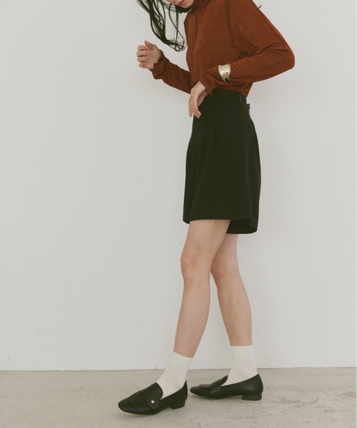 moi tytto（モイテュット）の「ハイウエストショートパンツ（その他