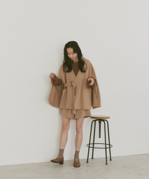 moi tytto（モイテュット）の「ハイウエストショートパンツ（その他