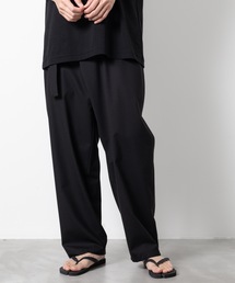ATTACHMENT | WO/TAウォッシャブルトロピカル ラップドトラウザーズ  /  WO/TA WASHABLE TROPICAL WRAPPED TROUSERS(スラックス)
