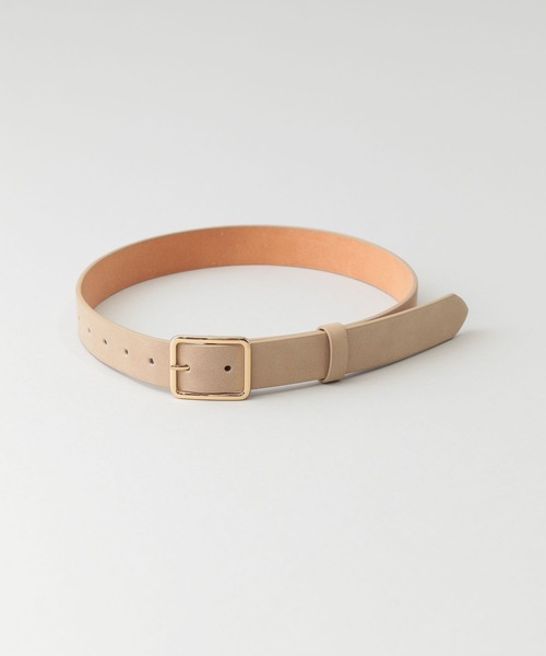 A part by（アパートバイ）の「レザーベルト（ベルト・レディース・ライトベージュ/ブラック/ブラウン/ブラック系その他2・FREE）」の4枚目の写真