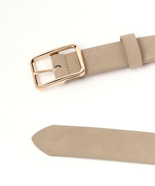 A part by（アパートバイ）の「レザーベルト（ベルト・レディース・ライトベージュ/ブラック/ブラウン/ブラック系その他2・FREE）」の7枚目の写真