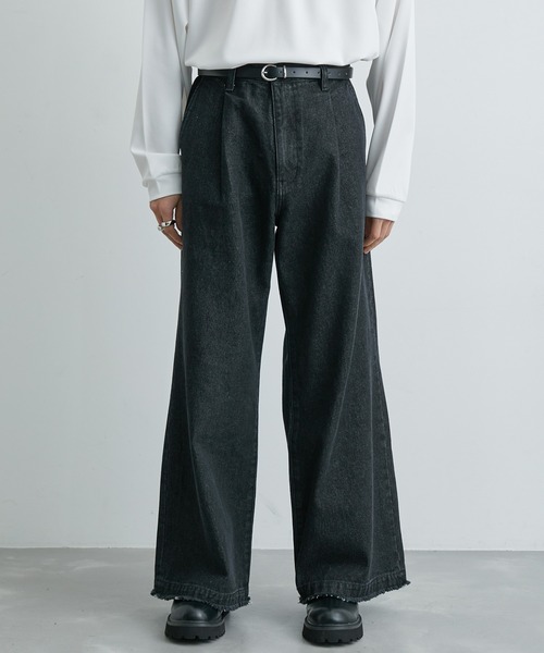 JUNRED(ジュンレッド)の「ヴィンテージデニムスーパーフレアパンツ(デニムパンツ・メンズ・ブラック系その他/ブラック/ネイビー/グリーン/ベージュ系その他2/グリーン系その他2/ホワイト/ブラック系その他2/ブルー系その他4・S/M/L)」の19枚目の写真