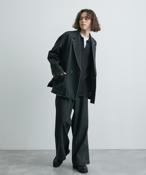 JUNRED(ジュンレッド)の「ヴィンテージデニムスーパーフレアパンツ(デニムパンツ・メンズ・ブラック系その他/ブラック/ネイビー/グリーン/ベージュ系その他2/グリーン系その他2/ホワイト/ブラック系その他2/ブルー系その他4・S/M/L)」の21枚目の写真