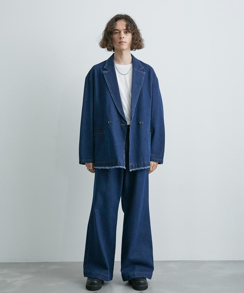 JUNRED(ジュンレッド)の「ヴィンテージデニムスーパーフレアパンツ(デニムパンツ・メンズ・ブラック系その他/ブラック/ネイビー/グリーン/ベージュ系その他2/グリーン系その他2/ホワイト/ブラック系その他2/ブルー系その他4・S/M/L)」の20枚目の写真