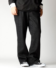 「INASTUDIOS SELECT」12oz デニム セミフレアパンツ