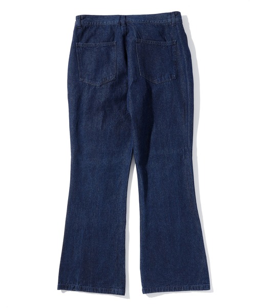 INASTUDIOS ZOO(イーナストゥディオスズー)の「「INASTUDIOS SELECT」12oz デニム セミフレアパンツ(デニムパンツ・メンズ・ブラック系その他/ケミカルウォッシュ/ブラック/インディゴブルー/ブルー系その他・LARGE/MEDIUM/X-LARGE)」の15枚目の写真