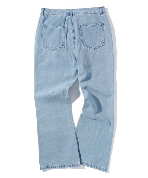 INASTUDIOS ZOO(イーナストゥディオスズー)の「「INASTUDIOS SELECT」12oz デニム セミフレアパンツ(デニムパンツ・メンズ・ブラック系その他/ケミカルウォッシュ/ブラック/インディゴブルー/ブルー系その他・LARGE/MEDIUM/X-LARGE)」の14枚目の写真