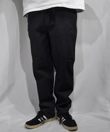 おしゃれスタ（オシャレスタ）の「12オンス デニムワイドテーパード5ポケットパンツ【IR】 オーバーサイズ メンズ レディース（デニムパンツ）」