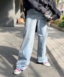 SOMETHING | 【SOMETHING/サムシング】LISA WIDE(デニムパンツ)