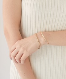 PAPILLONNER | ツイスト2連ブレスレット/PAPILLONNER/パピヨネ(ブレスレット)