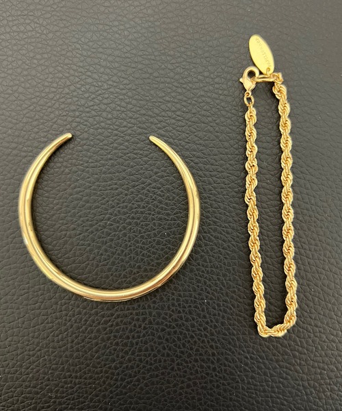 PAPILLONNER（パピヨネ）の「ツイスト2連ブレスレット/PAPILLONNER/パピヨネ（ブレスレット・レディース・シルバー/ゴールド・FREE）」の8枚目の写真