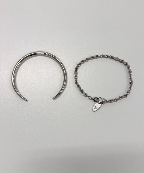 PAPILLONNER（パピヨネ）の「ツイスト2連ブレスレット/PAPILLONNER/パピヨネ（ブレスレット・レディース・シルバー/ゴールド・FREE）」の5枚目の写真