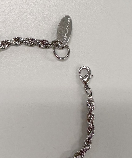 PAPILLONNER（パピヨネ）の「ツイスト2連ブレスレット/PAPILLONNER/パピヨネ（ブレスレット・レディース・シルバー/ゴールド・FREE）」の7枚目の写真