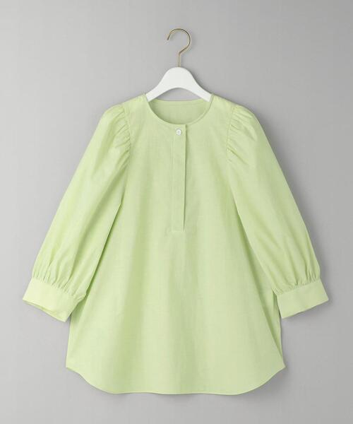 UNITED ARROWS コットンナイロン　パフスリーブブラウス BEAUTY&YOUTH UNITED ARROWS（ビューティーアンドユース