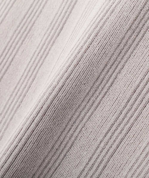 PROPORTION BODY DRESSING（プロポーションボディドレッシング）の「シアーフリルリブニット / 1213170405（ニット/セーター・レディース・ネイビー/パープル/グレー・SMALL/MEDIUM）」の8枚目の写真