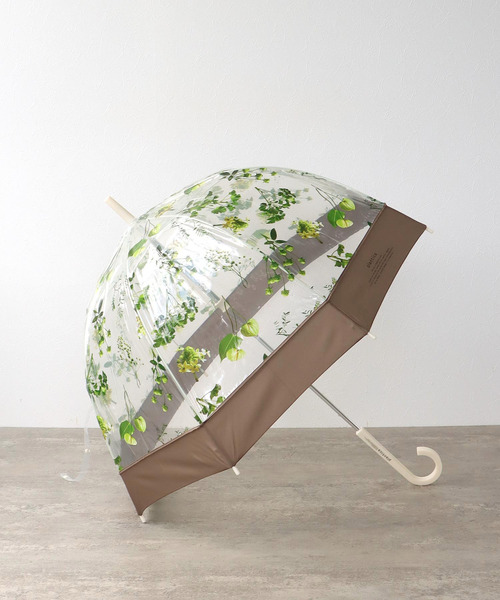Three Four Time(スリーフォータイム)の「【plantica×Wpc.】FLOWER UMBRELLA PLASTIC @(長傘・レディース・レッド/ピンク/ブラウン/オフホワイト・FREE)」の10枚目の写真