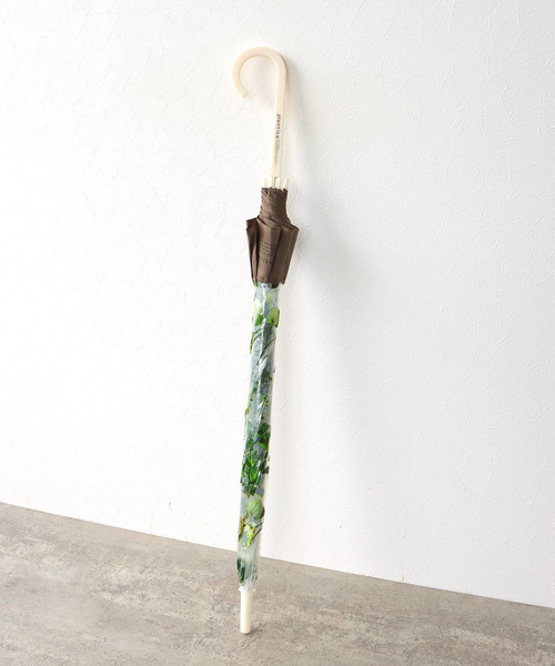 Three Four Time(スリーフォータイム)の「【plantica×Wpc.】FLOWER UMBRELLA PLASTIC @(長傘・レディース・レッド/ピンク/ブラウン/オフホワイト・FREE)」の7枚目の写真