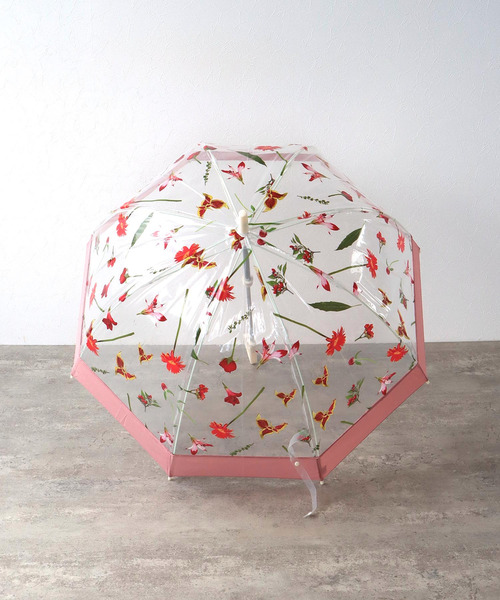 plantica×Wpc.】FLOWER UMBRELLA PLASTIC ＠（長傘）｜Three Four Time