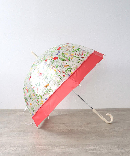 Three Four Time(スリーフォータイム)の「【plantica×Wpc.】FLOWER UMBRELLA PLASTIC @(長傘・レディース・レッド/ピンク/ブラウン/オフホワイト・FREE)」の15枚目の写真
