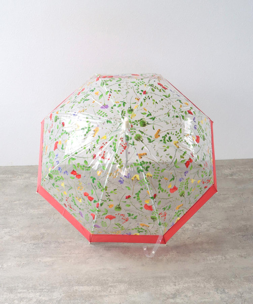 Three Four Time(スリーフォータイム)の「【plantica×Wpc.】FLOWER UMBRELLA PLASTIC @(長傘・レディース・レッド/ピンク/ブラウン/オフホワイト・FREE)」の16枚目の写真