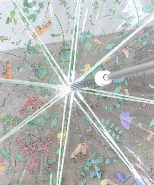 Three Four Time(スリーフォータイム)の「【plantica×Wpc.】FLOWER UMBRELLA PLASTIC @(長傘・レディース・レッド/ピンク/ブラウン/オフホワイト・FREE)」の19枚目の写真