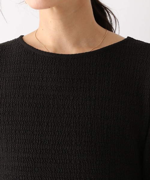 LEPSIM(レプシィム)の「レーシーシャーリングプルオーバー 180660(Tシャツ/カットソー・レディース・ライトパープル/ブラック/オフホワイト/グリーン・FREE)」の20枚目の写真