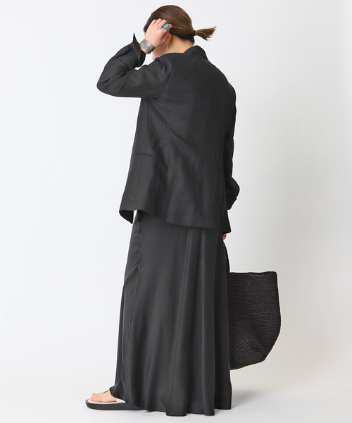 新品未使用タグ付きDeuxieme Classe *シルクサテン SK シルクサテンスカート（スカート）｜Deuxieme Classe
