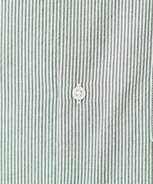 green label relaxing（グリーンレーベルリラクシング）の「コットン シルク ボイル サッカー ジャストルーズ シャツ（シャツ/ブラウス・メンズ・ケリー/ネイビー/コバルトブルー/ブラウン・M/XL/S/L）」の20枚目の写真