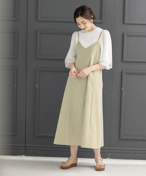 ★新品★オペークドットクリップ (くすみ系ワンピ) ¥12900→ 公式】OPAQUE.CLIP（オペークドットクリップ）の通販