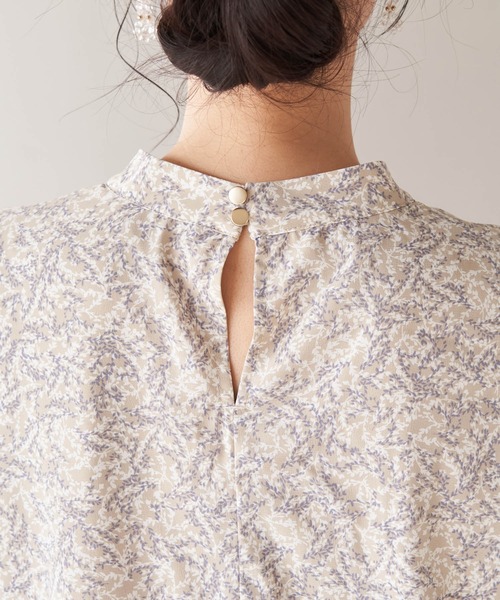 ROPE' PICNIC(ロペピクニック)の「花柄ワンピース(ワンピース・レディース・ブラック/ベージュ系その他/サックスブルー/イエロー・38)」の19枚目の写真