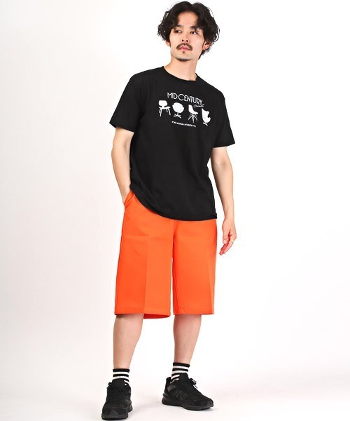 LUXSTYLE(ラグスタイル)の「グラフィックイラストプリント半袖Tシャツ(Tシャツ/カットソー・メンズ・ブラック/ブルー/ホワイト・L/M/XL)」の8枚目の写真