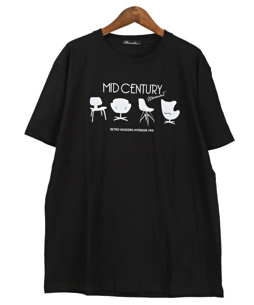 LUXSTYLE(ラグスタイル)の「グラフィックイラストプリント半袖Tシャツ(Tシャツ/カットソー・メンズ・ブラック/ブルー/ホワイト・L/M/XL)」の11枚目の写真