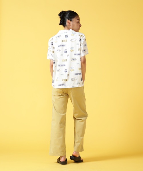 AVIREX（アヴィレックス）の「ALOHA SHIRT/ アロハシャツ（シャツ/ブラウス・レディース・ネイビー/オフホワイト/オレンジ/ホワイト・FREE/F）」の16枚目の写真
