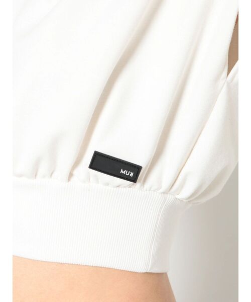 MURUA（ムルーア）の「スクエアリブタンク（Tシャツ/カットソー・レディース・ブラック/ホワイト・FREE）」の17枚目の写真