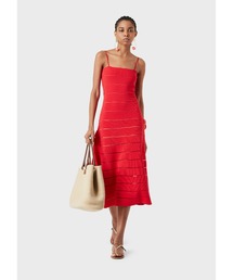 エンポリオアルマーニ　ドレス　ワンピース　オットマン風バレジャージー エンポリオアルマーニ ドレス ワンピース オットマン風バレ