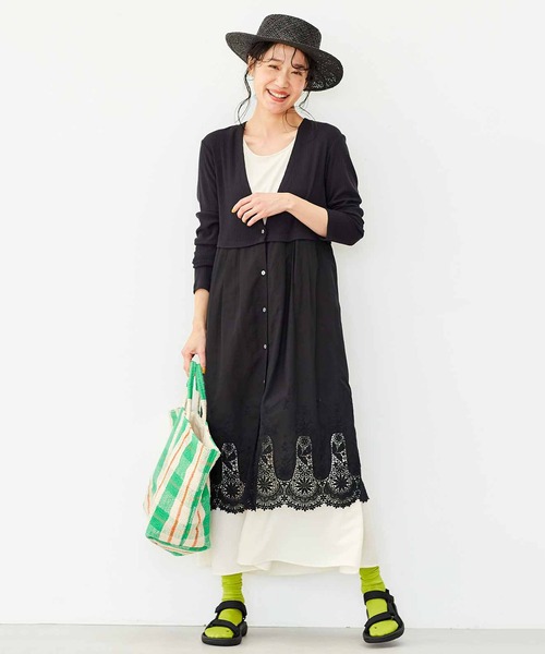 リブ イン コンフォート すそからひらり 重ねてかわいいインナー