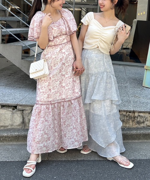 one after another NICE CLAUP（ワンアフターアナザーナイスクラップ）の「クリアチューブフラットサンダル（サンダル・レディース・アイボリー/ピンク/レッド・SMALL/MEDIUM/LARGE）」の14枚目の写真