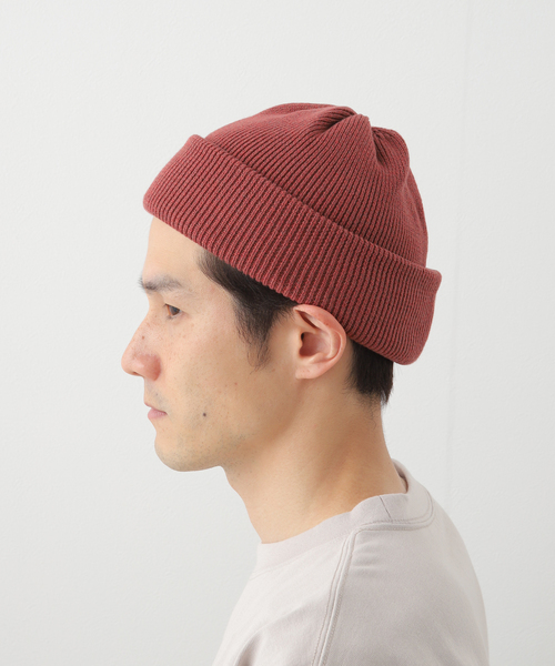 crepuscule（クレプスキュール）の「【CREPUSCULE / クレプスキュール】Knitcap / sleepmask（キャップ・メンズ・ブラック/チャコールグレー/アイボリー/グリーン/ボルドー・FREE）」の6枚目の写真
