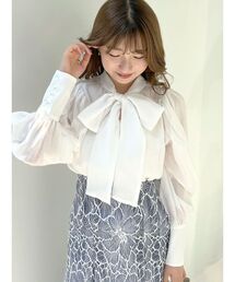 MERCURYDUO | 2WAYリボンボリュームスリーブブラウス(シャツ/ブラウス)